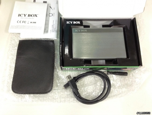 [開箱]ICY BOX IB-230 USB3.0 2.5吋 硬碟外接盒