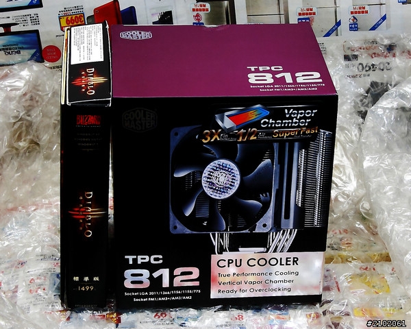 分享究竟CM TPC-812能把超4.3G的3770K+Z77P-D3壓到幾度!?(有轉風扇測試)