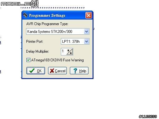 [急救] 遇到 CodeVisionAVR 無法燒錄IC晶片~不知道哪出問題?
