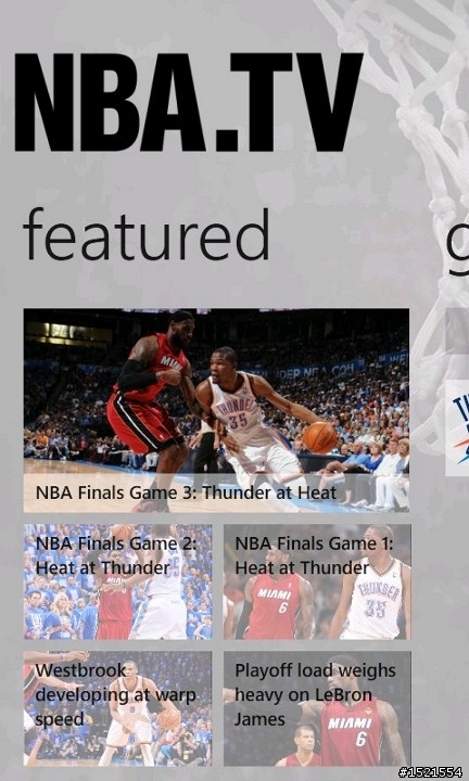 【軟體】NBA官方推出 NBA.TV 的APP