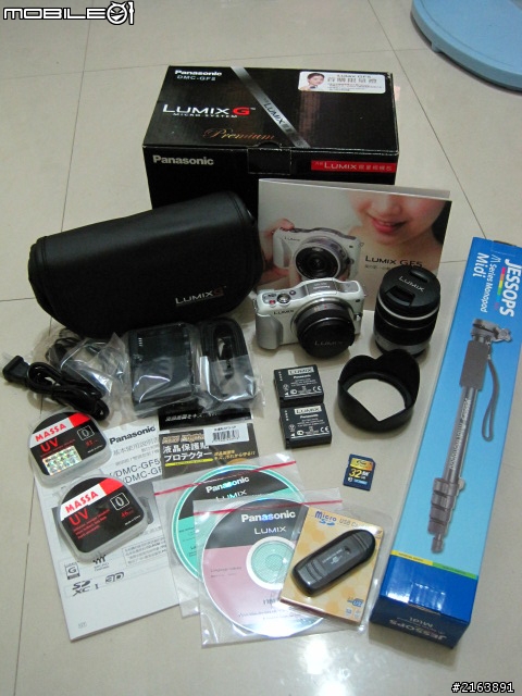 Panasonic GF5 白色 (非專業開箱文)