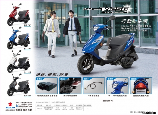 大大們買哪一台比較優? SYM GT EVO 125   還是  SUZUKI  Address V125G ??