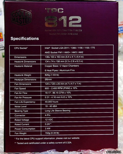 分享究竟CM TPC-812能把超4.3G的3770K+Z77P-D3壓到幾度!?(有轉風扇測試)
