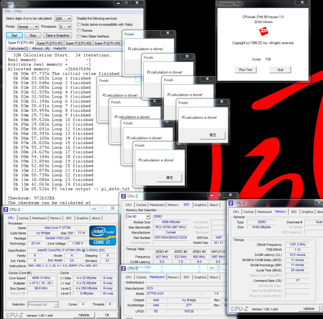 黃金外觀與路線之ECS中階Z77 - Z77H2-A2X超頻解析