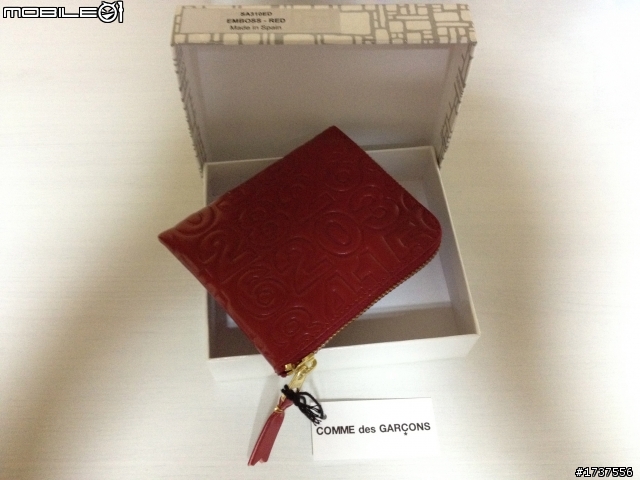 簡單開箱 COMME des GARCONS 零錢包