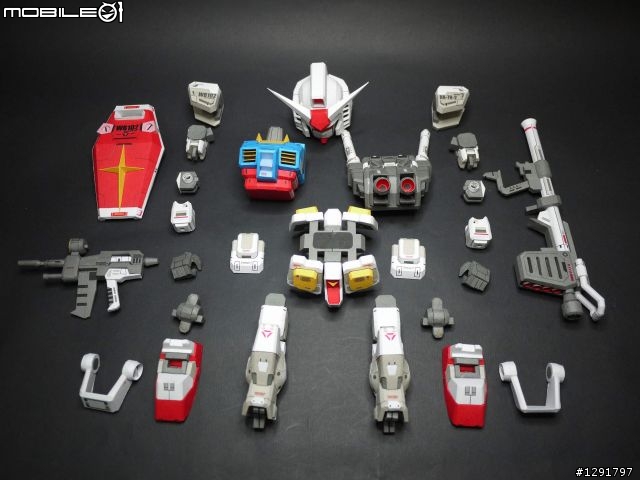 我來發個紙模吧~~全身可動SD RX-78-2