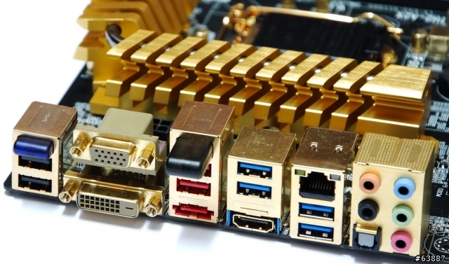 黃金外觀與路線之ECS中階Z77 - Z77H2-A2X超頻解析