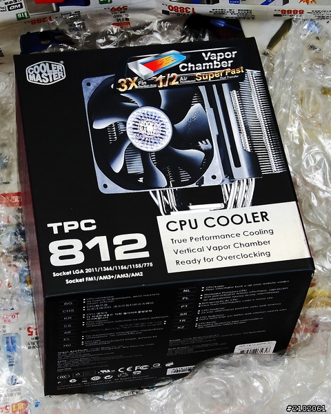 分享究竟CM TPC-812能把超4.3G的3770K+Z77P-D3壓到幾度!?(有轉風扇測試)