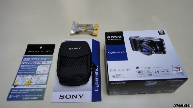 sony hx10v  白  簡易開箱