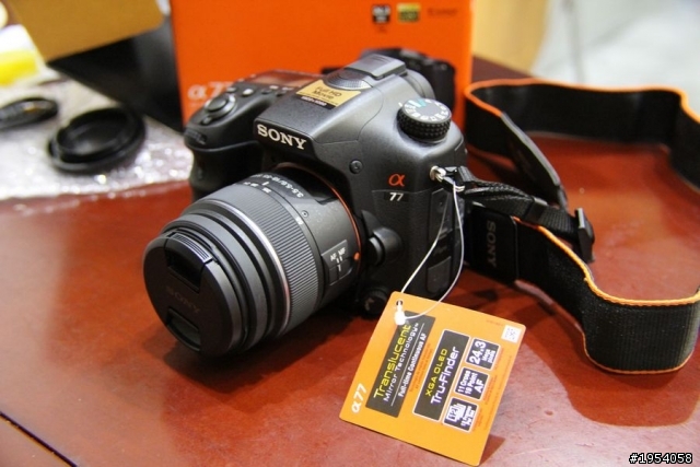 [代開箱]Sony A77 18-55mm 不專業開箱