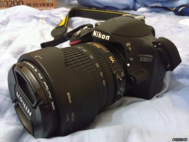 [開箱文]  Nikon  D3200 + 18-105mm