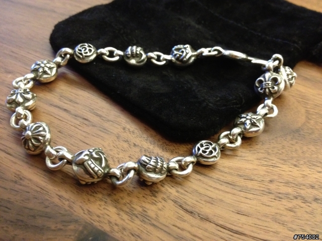 ［開箱分享］CHROME HEARTS 1#MULTI BALL BRACELET