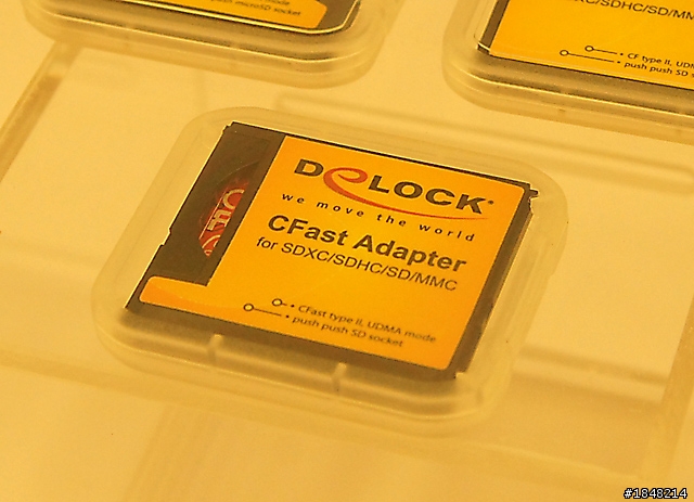 * DeLOCK * Thunderbolt™ XQD讀卡機, 多合一讀卡機. USB3.0 CFast讀卡機, SDXC轉cFast卡 在COMPUTEX 2013 2012