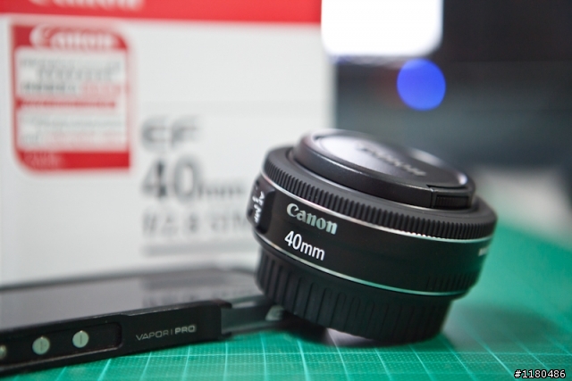 Canon 餅乾鏡 EF 40mm F2.8 STM 步進馬達 開箱