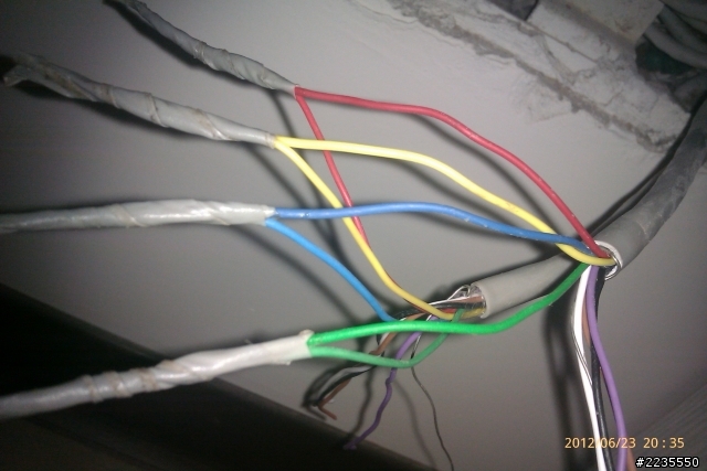 急--請問弱電箱內這是電話線嗎?
