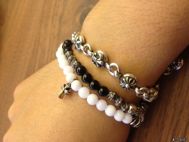 ［開箱分享］CHROME HEARTS 1#MULTI BALL BRACELET
