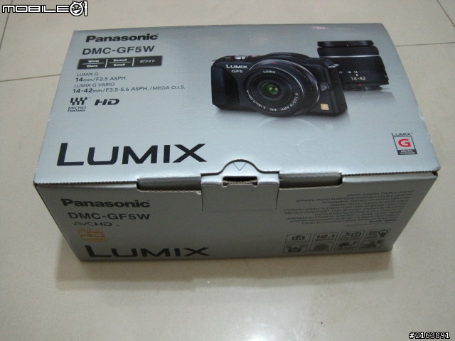 Panasonic GF5 白色 (非專業開箱文)