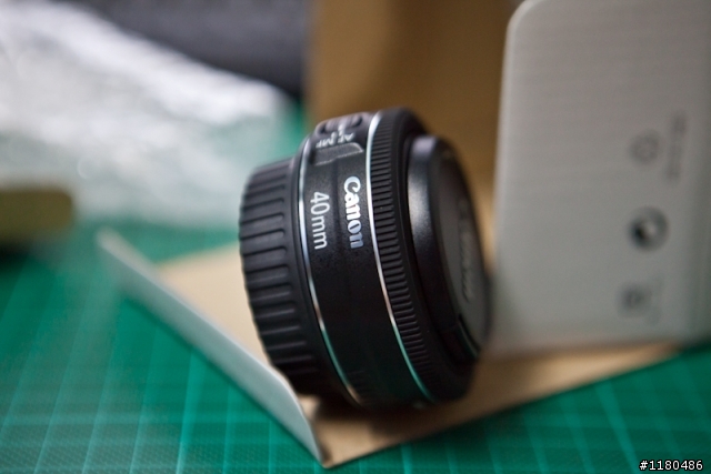 Canon 餅乾鏡 EF 40mm F2.8 STM 步進馬達 開箱