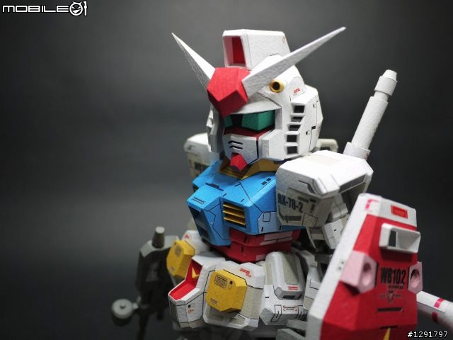 我來發個紙模吧~~全身可動SD RX-78-2