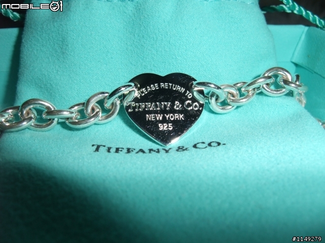 不專業的開箱 Tiffany & Co. - Return to Tiffany™ 心形吊飾手鍊