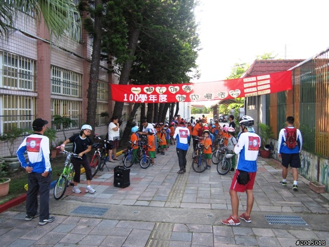 【一個開始，一個幫忙，留下一個回憶】高雄湖內區三侯國小～一騎去郊遊湖內慢活行