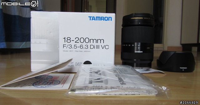給自己的生日禮物...TAMRON e18-200快速開箱+實拍