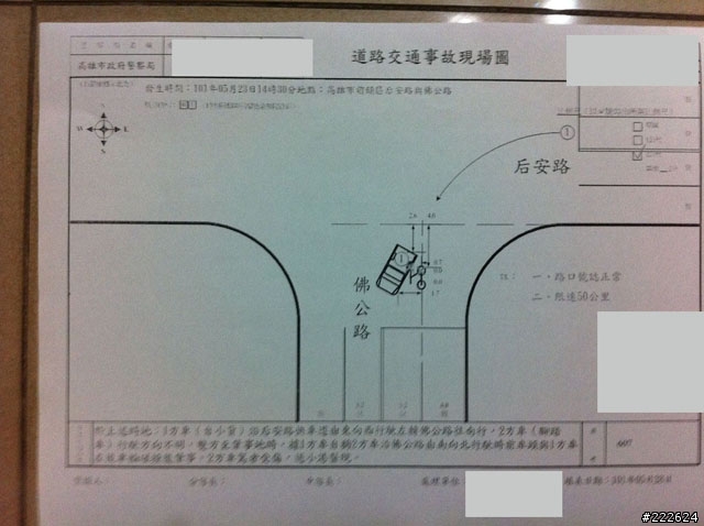 車禍問題?請問鑑定委員會這樣說對嗎?