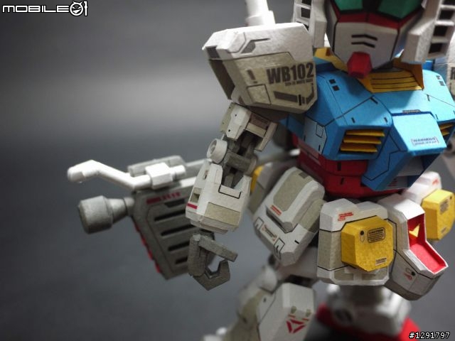 我來發個紙模吧~~全身可動SD RX-78-2