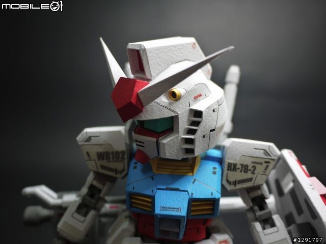 我來發個紙模吧~~全身可動SD RX-78-2