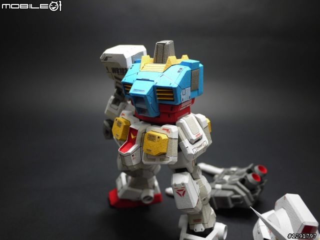 我來發個紙模吧~~全身可動SD RX-78-2