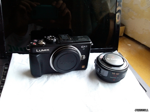 剛買下gx1 x kit^•^!