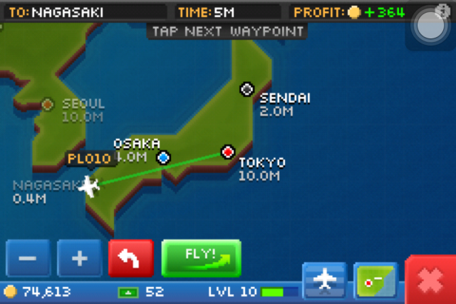(模擬經營) Pocket Planes 口袋飛機