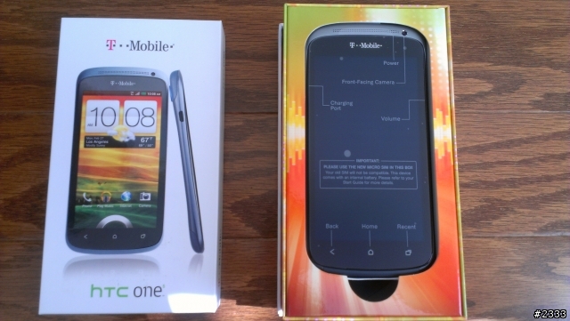 [開箱]美版T-Mobile HTC ONE S