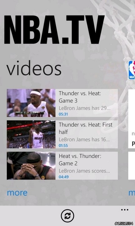 【軟體】NBA官方推出 NBA.TV 的APP
