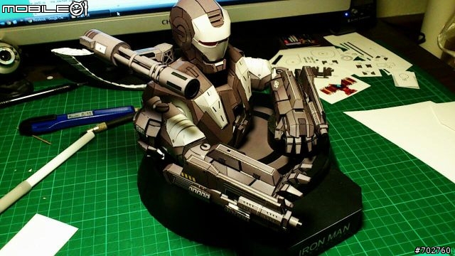 [紙模型] Iron man - 鋼鐵人2