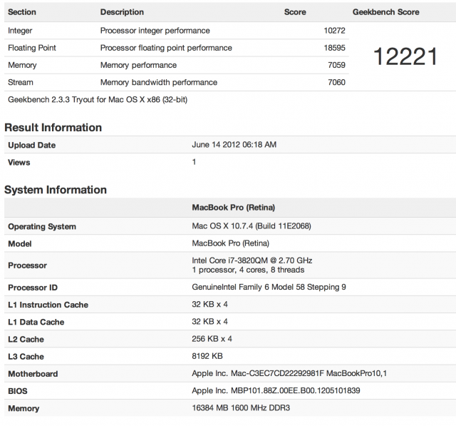 [純分享, 不勸敗] Retina MacBook Pro 2.7Ghz 開箱