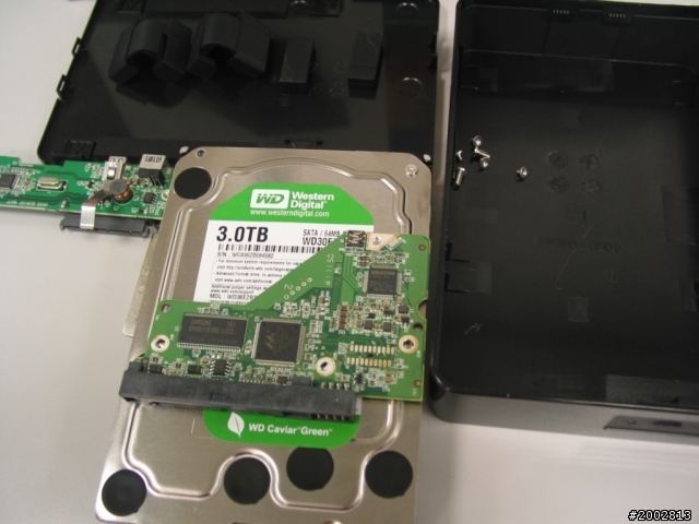 [開箱] WD Elements 3TB 內部構造大揭密