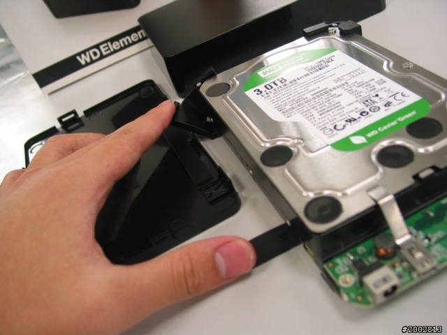 [開箱] WD Elements 3TB 內部構造大揭密