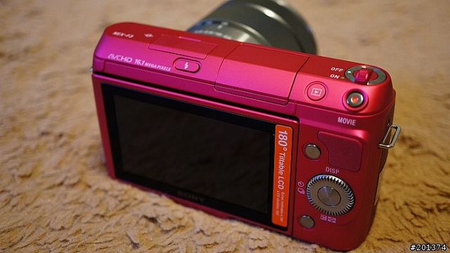 [開箱] SONY NEX-F3D 桃紅色雙鏡組 開箱分享