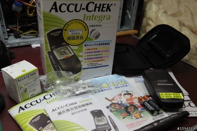 [開箱] 羅氏 Accu-Chek Integra 整合式血糖機組
