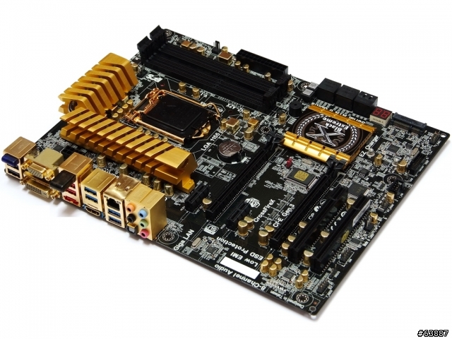 黃金外觀與路線之ECS中階Z77 - Z77H2-A2X超頻解析