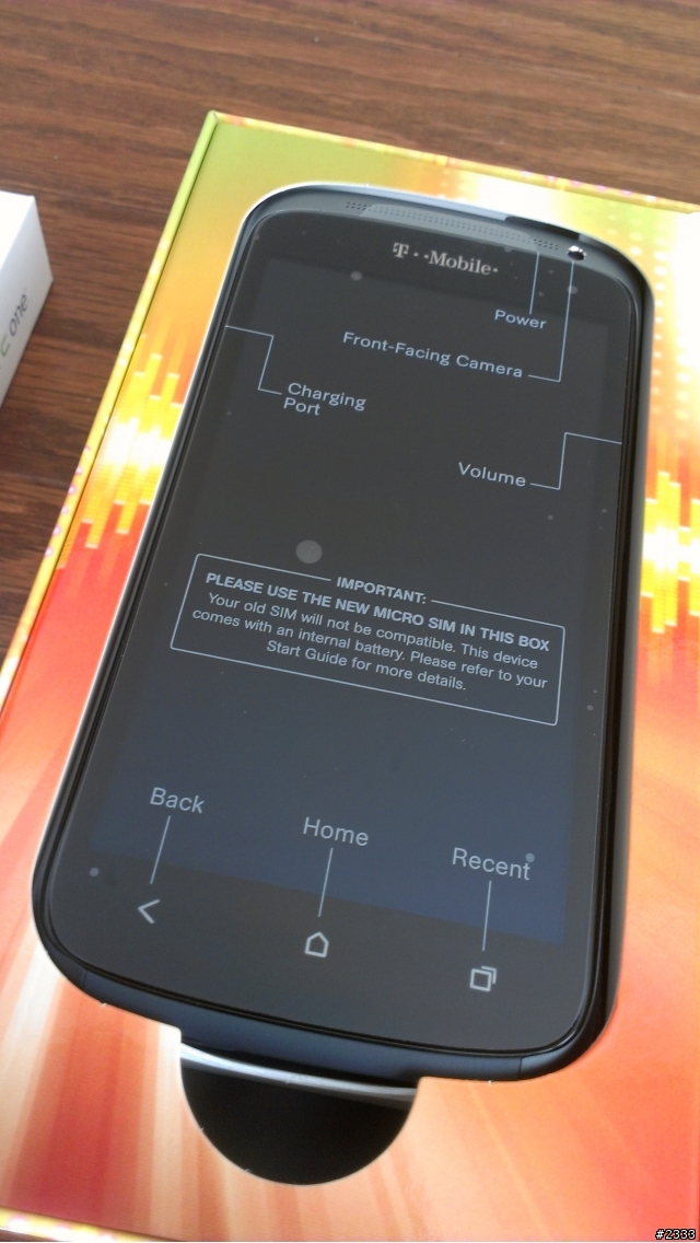 [開箱]美版T-Mobile HTC ONE S