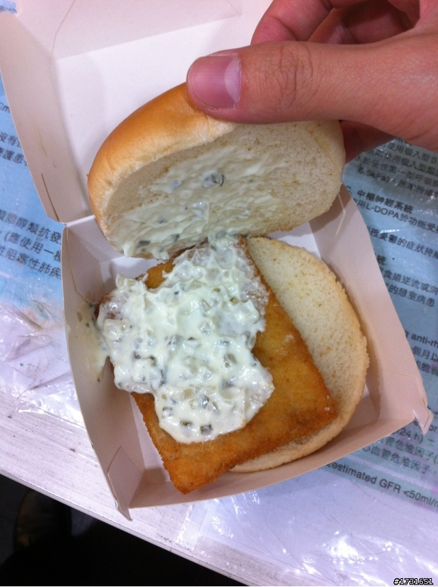 鬼隱的麥香魚起司!!