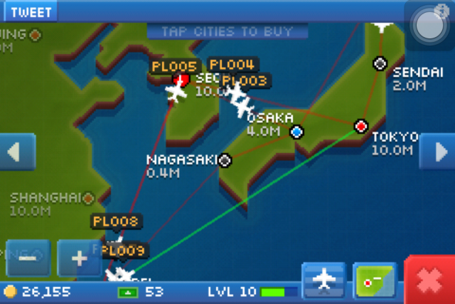 (模擬經營) Pocket Planes 口袋飛機