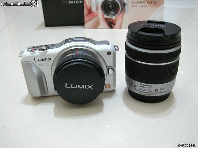 Panasonic GF5 白色 (非專業開箱文)