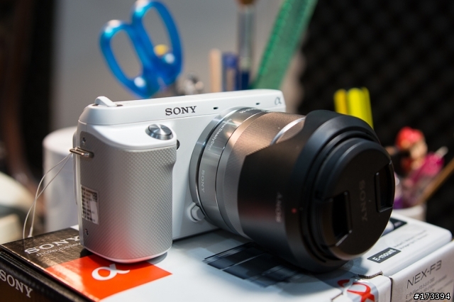 最速~~熱騰騰的Sony NEX-F3K 開箱囉
