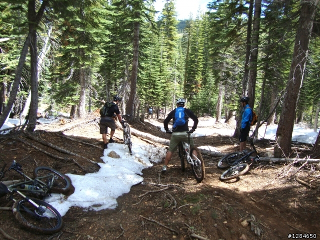 [MTB遊記]  六月殘雪下的超級越野路線 – Downieville downhill