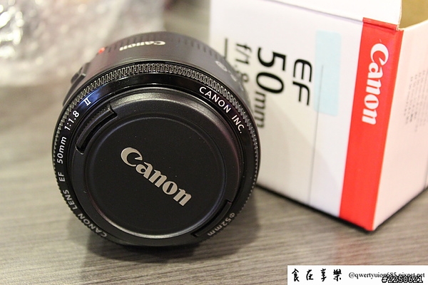 【不專業開箱】CP值高的定焦鏡 Canon  EF 50mm F1.8