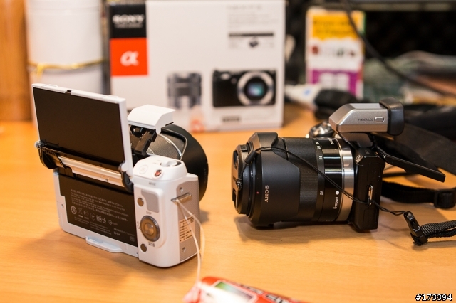 最速~~熱騰騰的Sony NEX-F3K 開箱囉