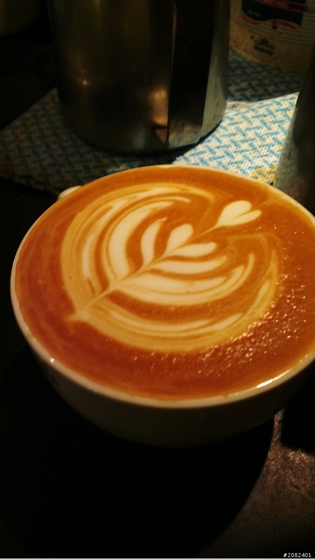 咖啡拉花第五彈，慶祝開版成功